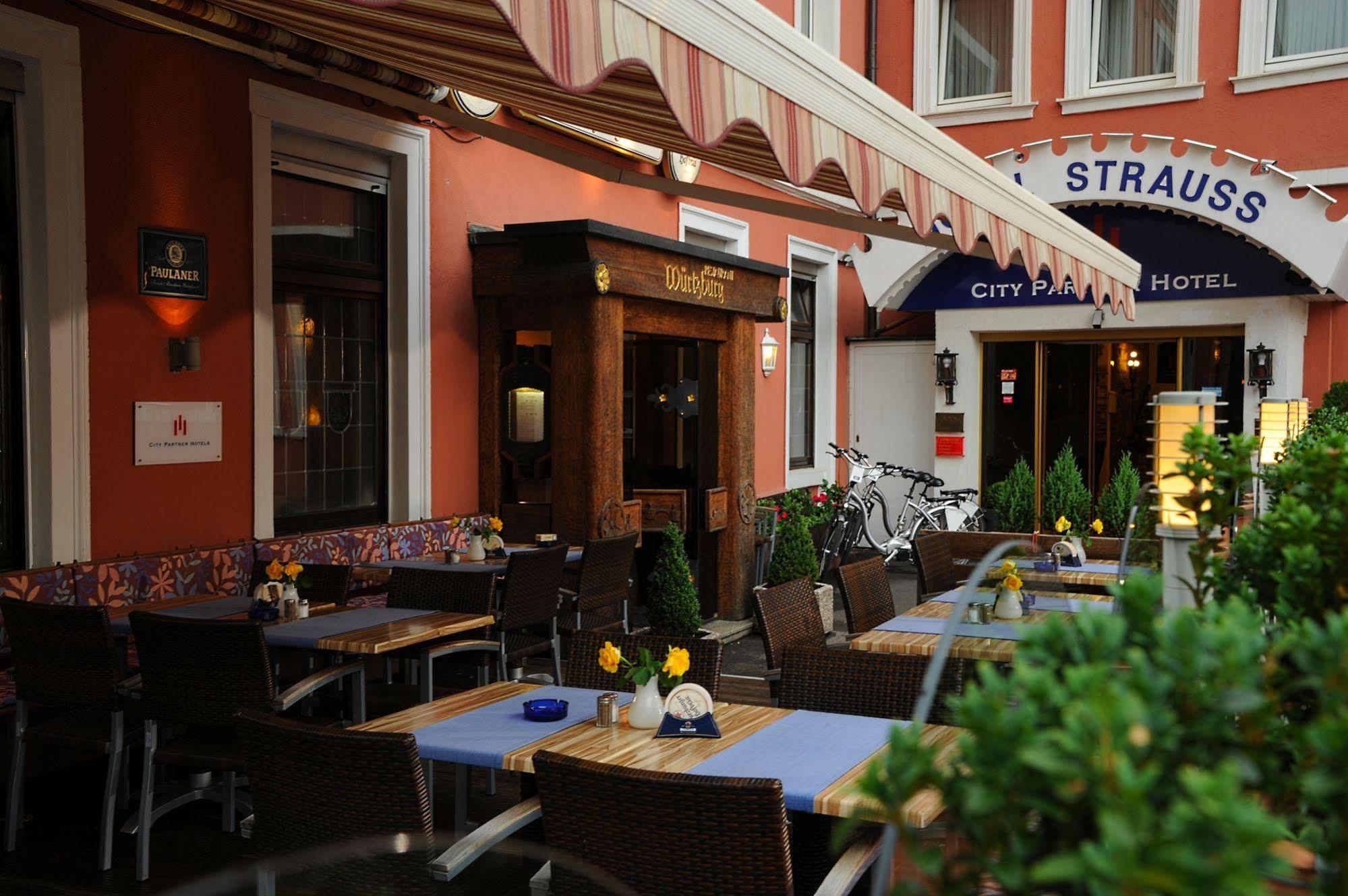 City Partner Hotel Strauss Wurzburg Luaran gambar